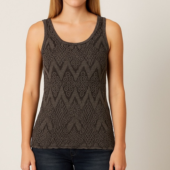 BKE PATTERNED TANK TOP - Picture 4 of 4